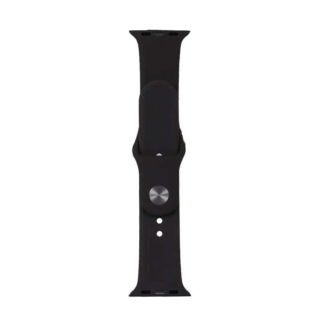 Ремінець Silicone Apple Watch 42/44/45/46/49 мм Dark Grey S (15) (15) - фото 2