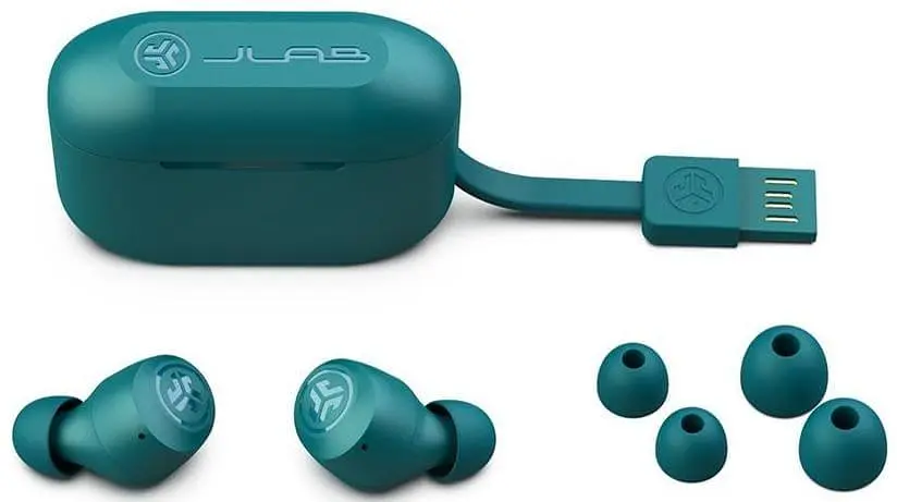Навушники TWS JLAB Go Air Pop Teal (IEUEBGAIRPOPRTEL124) - фото 4