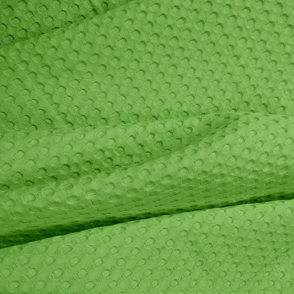 Плед покривало Cosas Lime Waffle Weave 230х240 см (Blanket_51Lime_WaffleWeave_230x240) - фото 4
