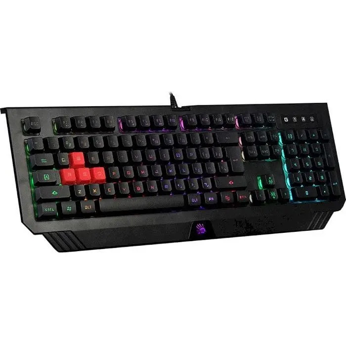 Клавиатура проводная A4Tech Bloody B120N Black USB - фото 3