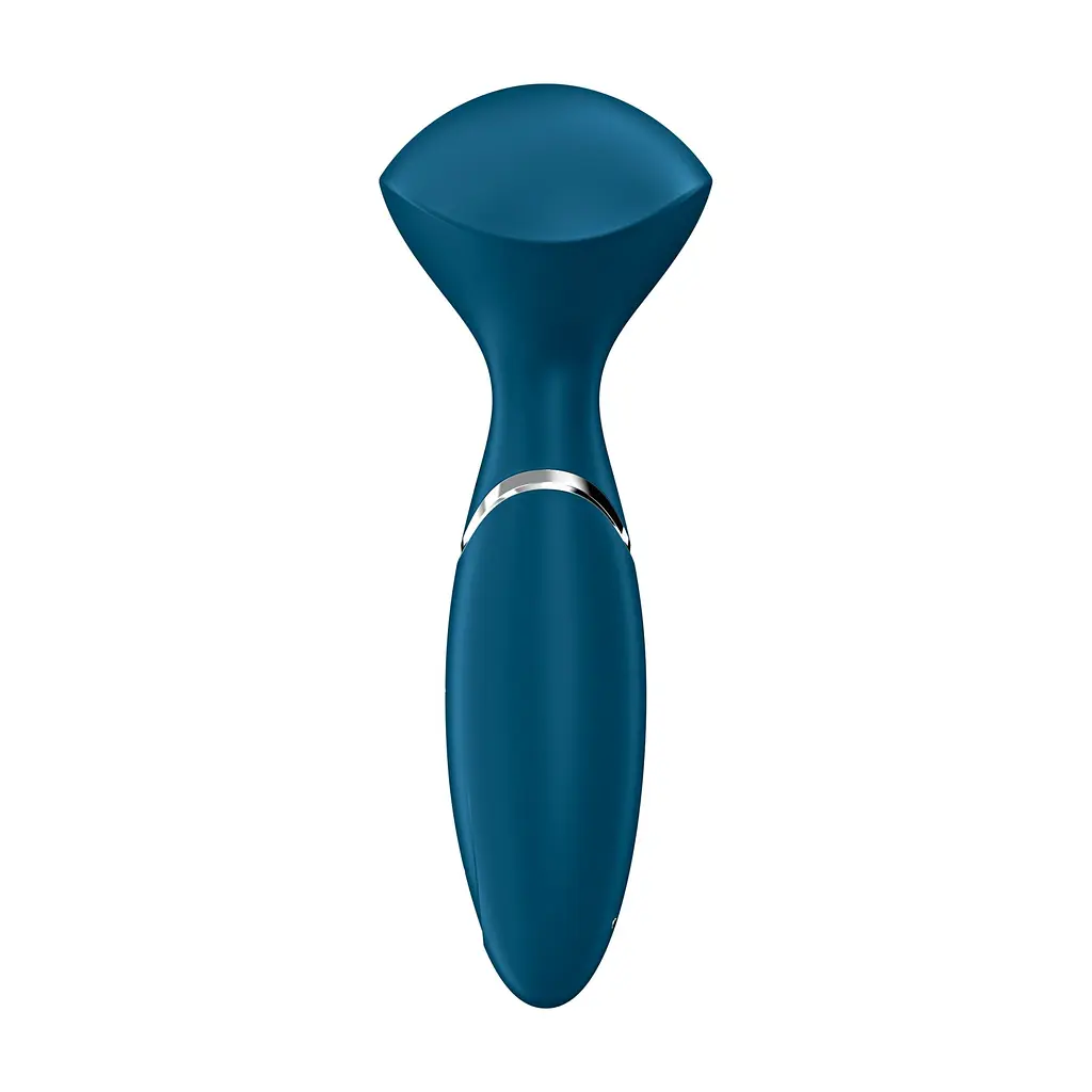 Вібромасажер Satisfyer Mini Wand-er Blue - фото 3