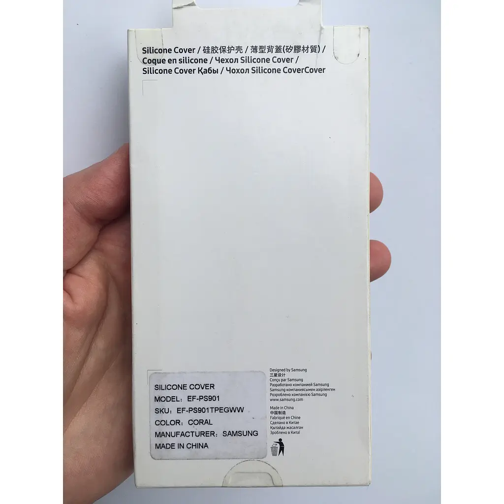 Оригінальний силіконовий чохол Silicone Cover для Samsung Galaxy S22 (S901) EF-PS901TPEGRU Glow Red - фото 4