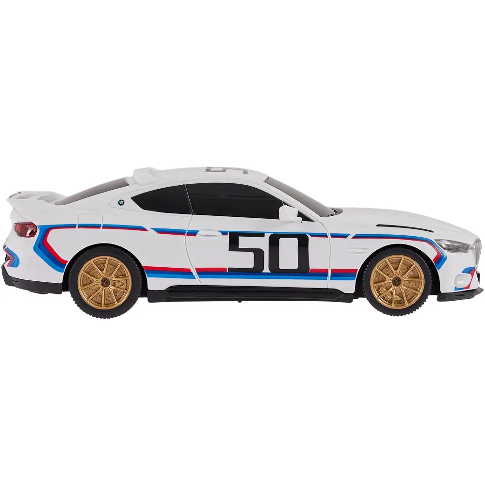 Машинка Rastar BMW 3.0 CSL 1:24 Белый - фото 3