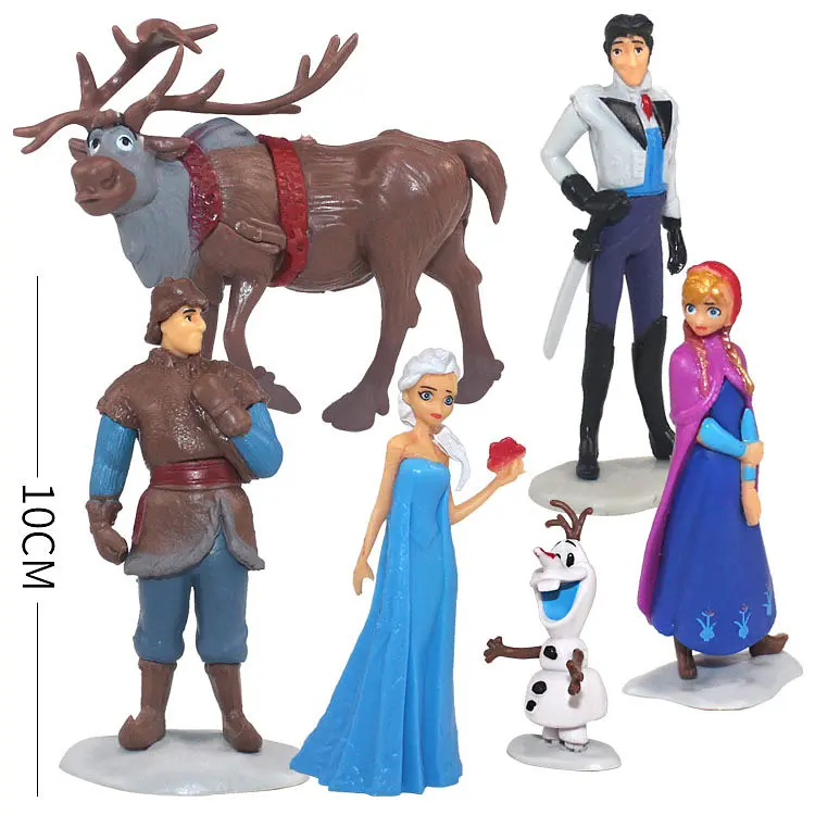 Іграшки фігурки Фрізен Холодне серце Frozen набір 6 шт - фото 3