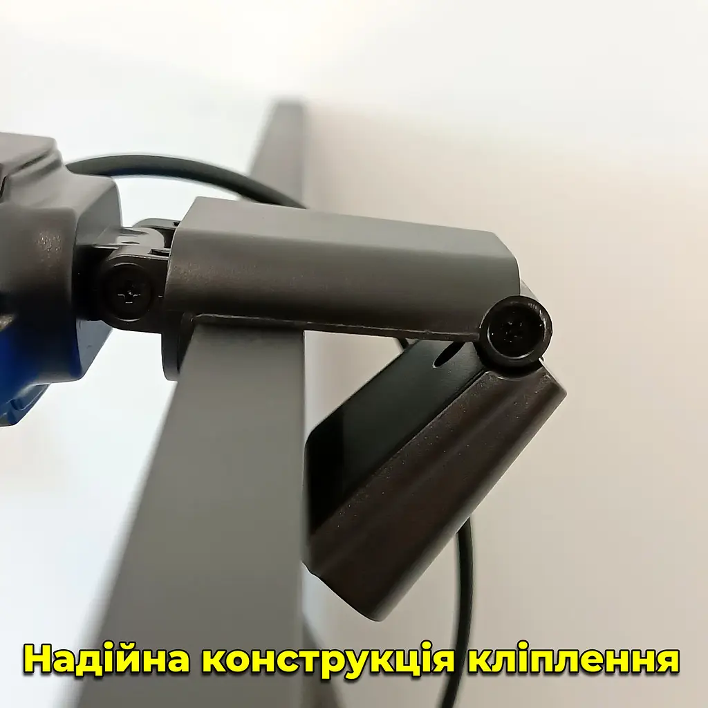 Веб-камера А09. 640x480. На прищіпці. Поворотний об'єктив по вертикалі. Роз'єм для штатива - фото 7