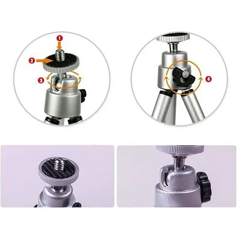 Мини штатив тренога Primo Tripod F2 - фото 3