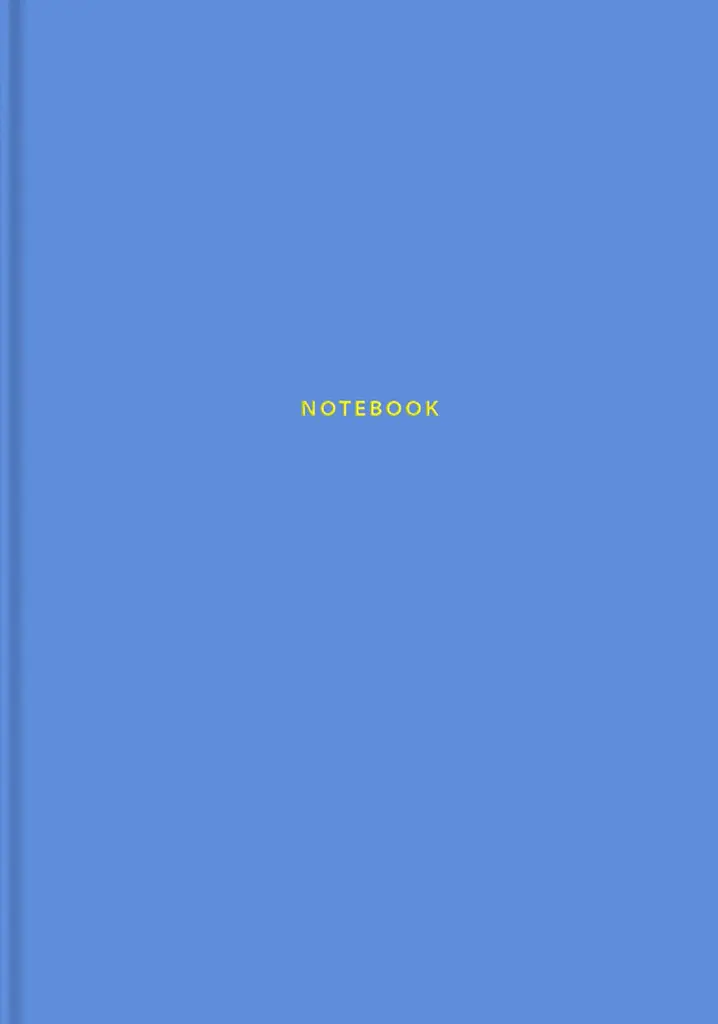Блокнот «Notebook» у лінію (синій)
