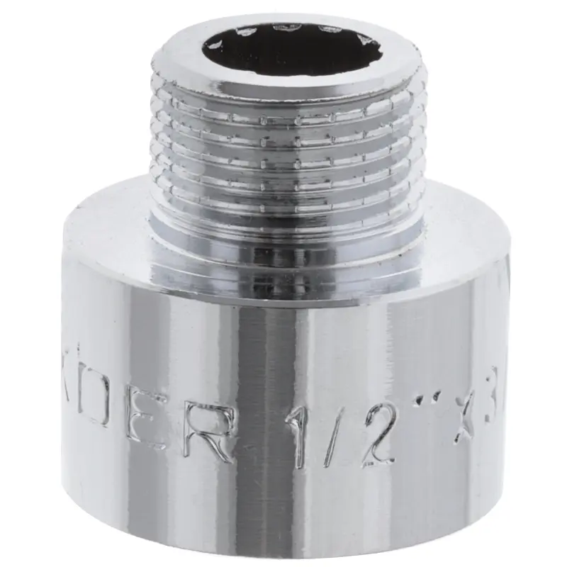 Перехідник (конектор) Koer 3/8 "х1 / 2" (хром) Kf.A0406.Chr KF0137 - фото 3
