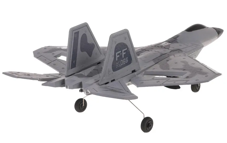 Літак винищувач на радіокеруванні дитячий Ramiz Raptor F-22 з LED-підсвіткою - фото 5