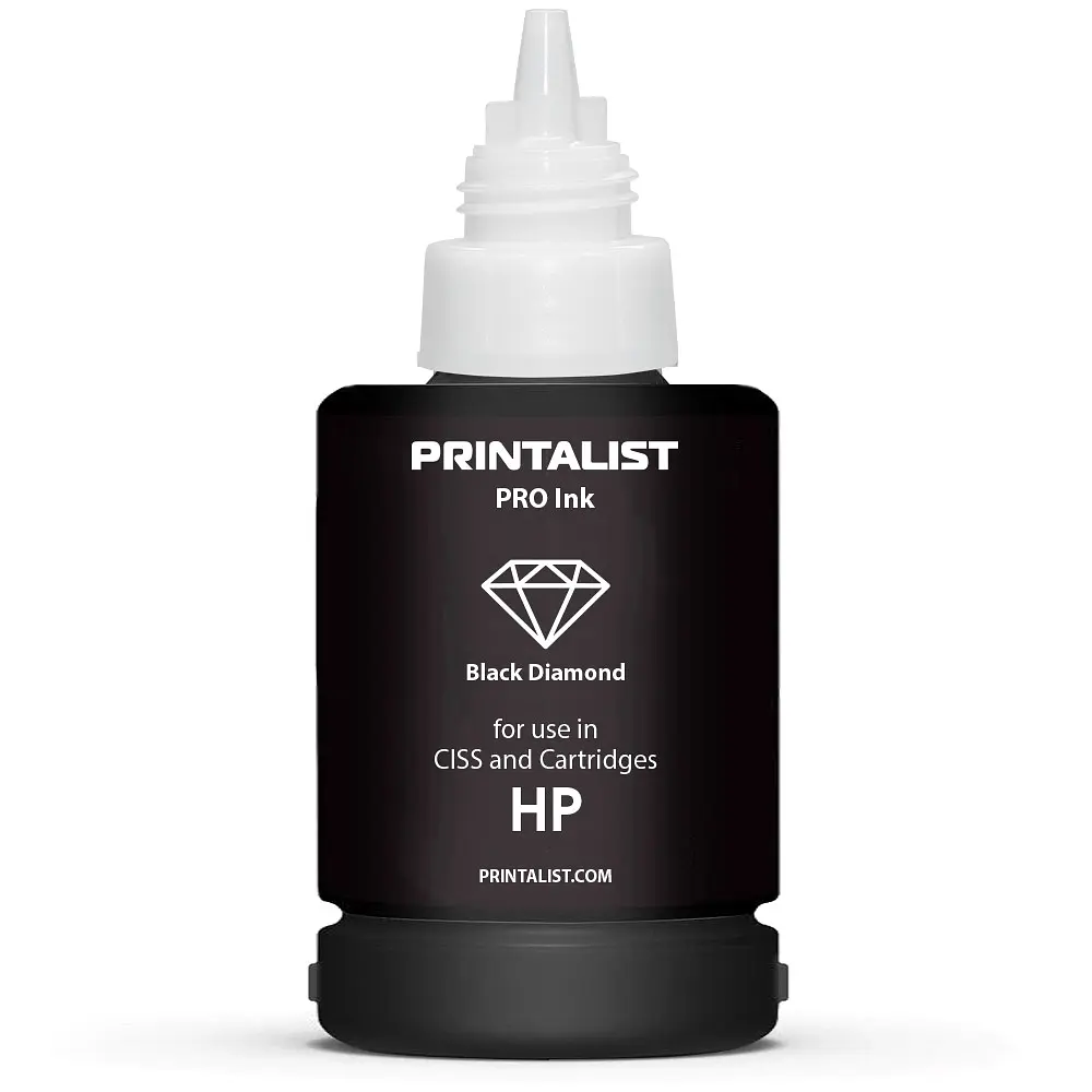 Чорнило PRINTALIST для HP 140г Black водорозчинне (PL-INK-HP-B) - фото 3