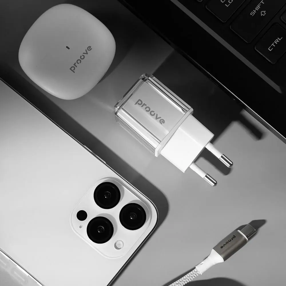 Зарядний пристрій Proove Pure GaN 30W (Type-C) white (WCPU30012202) - фото 7