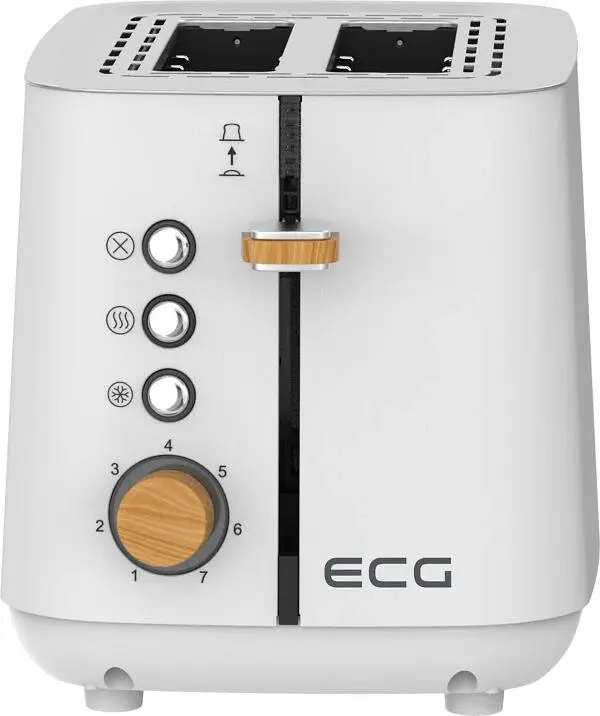 Тостер ECG ST 2768 Timber White - фото 7