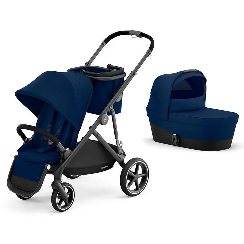 Універсальна коляска 2 в 1 Cybex Gazelle S Navy Blue (520002107) - фото 7