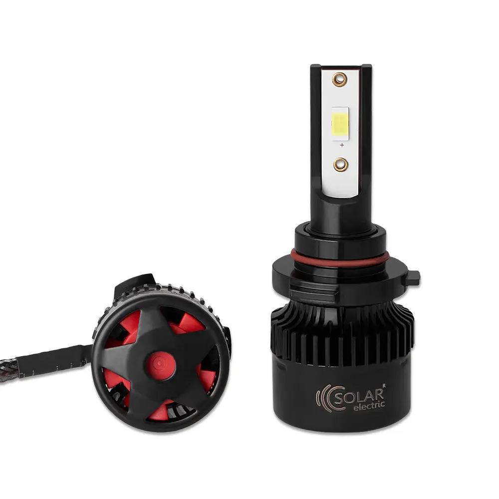 Автолампа Solar LED HB3 (9005) 12/24V 50W 5000 Lm 6500K CSP3570 2 шт. (8505S2) - фото 2