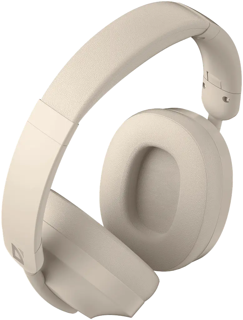 Гарнітура Defender FreeMotion B485 Bluetooth ANC Beige (63485) (7202784) - фото 2