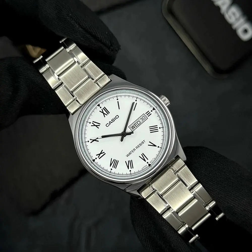 Чоловічий годинник Casio MTP-V006D-7B2 Сріблястий ( AT1141-0195 ) - фото 3