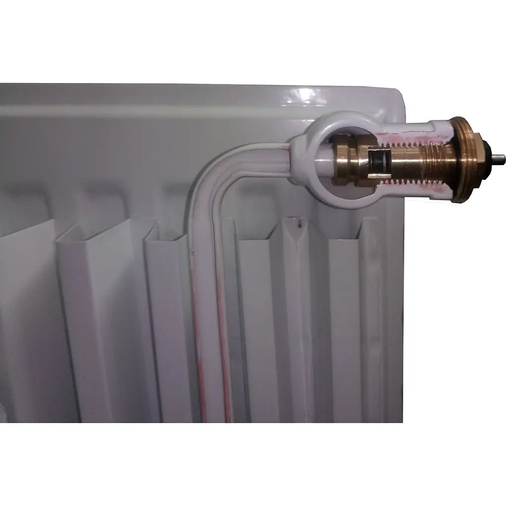 Клапан OUTER під термоголовку М30x1,5 панельного радіатора KALDE 1/2″ЗР ECO5029 (на трубу) - фото 5