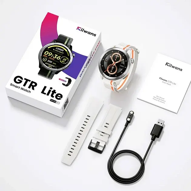 Смарт-годинник Haylou Filwans GTR Lite Smartwatch HF008 Grey - фото 5