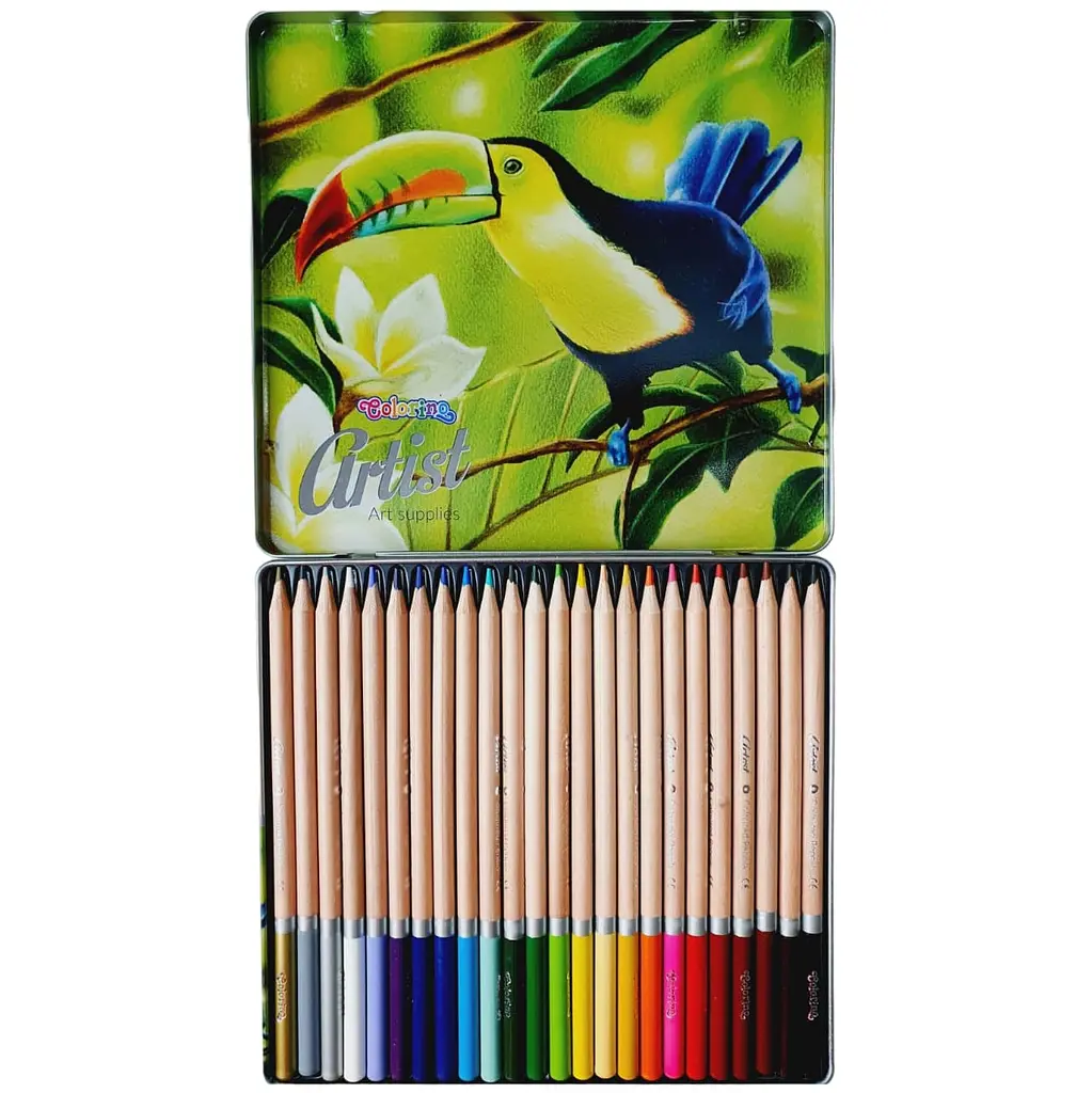 Олівці кольорові Сolorino Artist 24 кольори 24 шт. (83263PTR) - фото 3