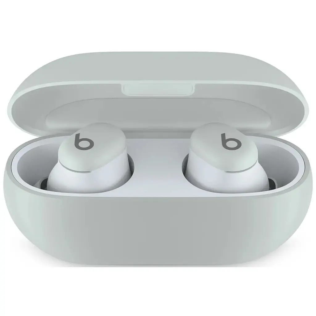 Навушники бездротові Beats by Dr. Dre Solo Buds Storm Gray (MUVY3) світло сірі - фото 2