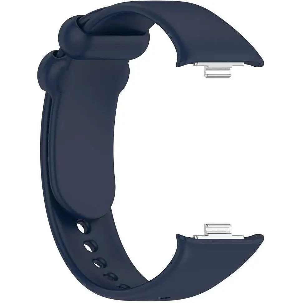 Силіконовий ремінець BeCover для Xiaomi Mi Smart Band 8 Pro Deep Blue (710210) - фото 3