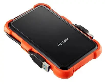 Внешний жесткий диск Apacer 2TB 2.5" USB 3.1 AC630 (AP2TBAC630T-1) Black/Red - фото 4