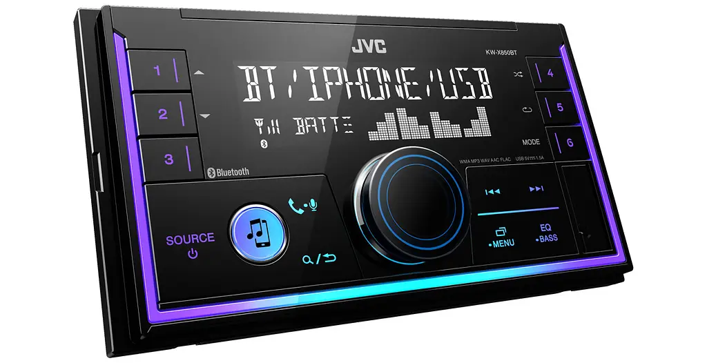 Автомагнитола JVC KW-X850BT [83415] - фото 2