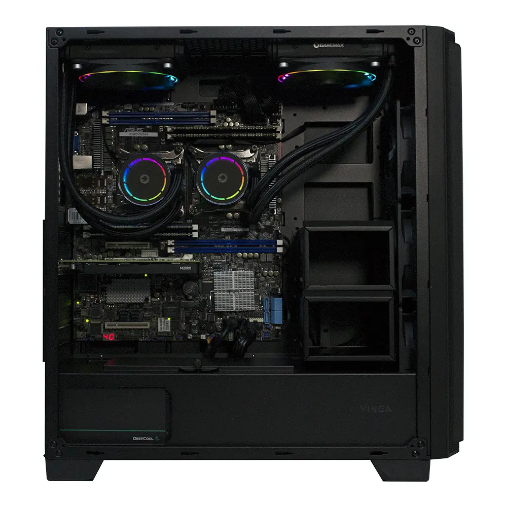 Двопроцесорна робоча станція Power Up #178 Xeon E5 2680 v4 x2/128 GB/SSD 512 Gb/NVIDIA Quadro M2000 4 Gb - фото 3