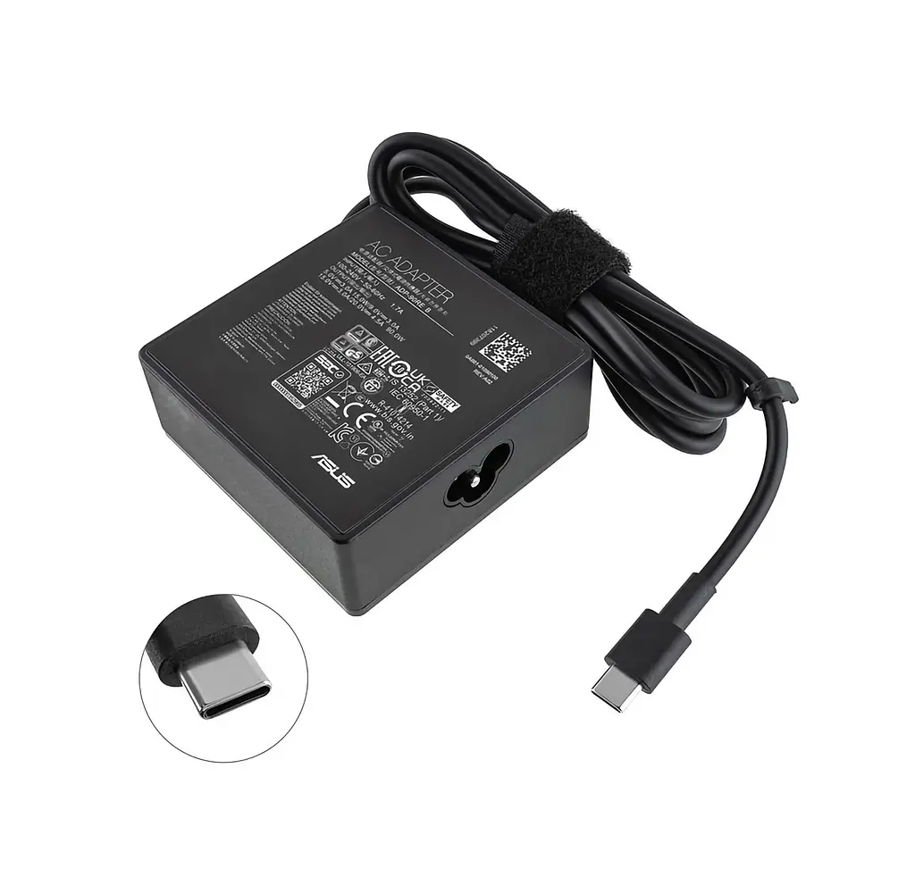 Блок живлення (зарядка) для ноутбука Asus 90W (5V - 3A; 9V - 3А; 15V - 3А; 20V - 4.5А; USB Type-C) ADP-90RE B від Asus, 90W, 3A, 4.5A, USB Type-C - фото 3