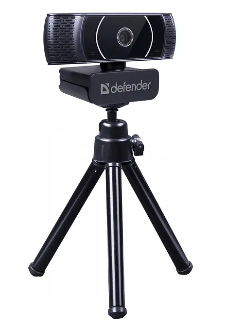 Веб-камера Defender G-lens 2590 QHD 2K 3.7Мп 1440p с прищепкой Черный - фото 6