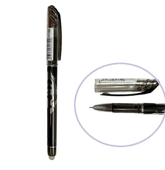 Ручка Пиши-стирай NORMA 3177-09N 0.38мм, чорна, Erasable (12/144/2304) - фото 2