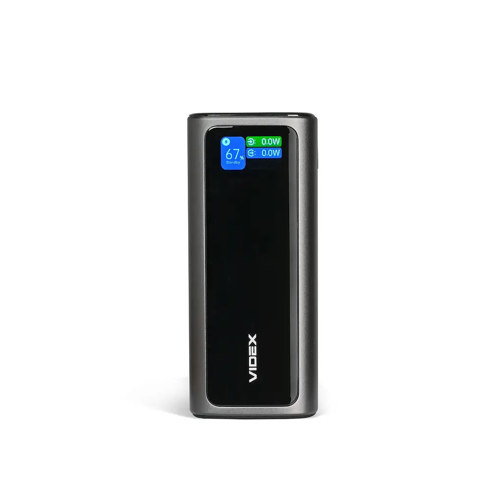 Павербанк 20000mAh VIDEX VPB-350 130W PD100W +Display VIDEX (28607-000) - фото 2