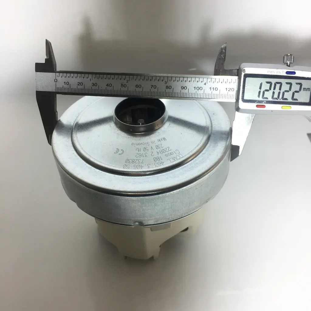 Двигатель для пылесоса Rowenta, Philips, Domel 463.3.406-50 (RS-RT3530), P=1800W, d=120 h=114 - фото 8
