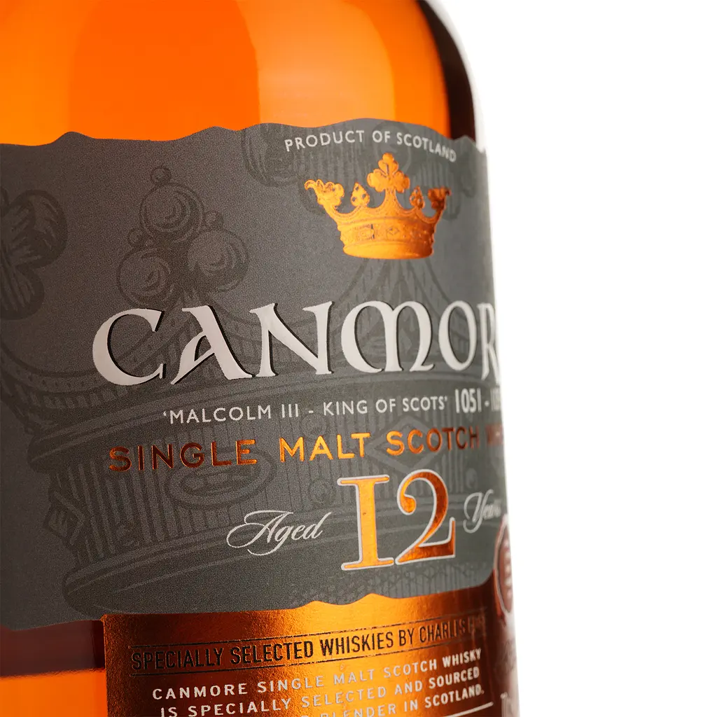 Виски Canmore 12 yo Single Malt Scotch Whisky 40% 0.7 л в подарочной упаковке - фото 4