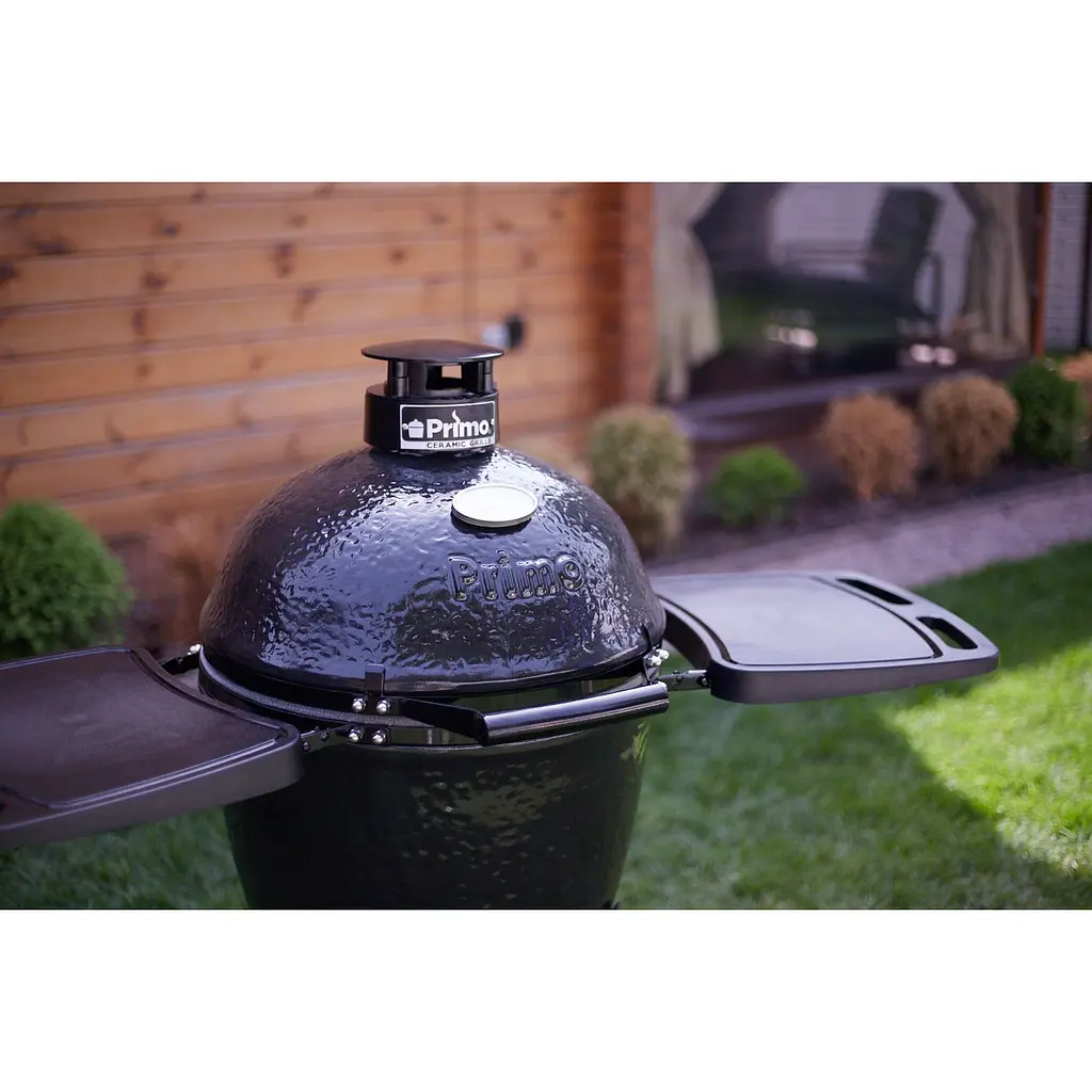 Керамический угольный гриль Primo Large Round All in One (PGCRCG) - фото 7
