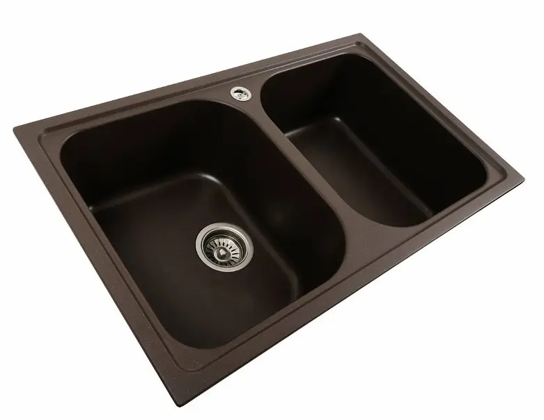 Кухонна мийка Platinum 7950 EQUATORIA матовий Темна скеля (SP000039639) - фото 4