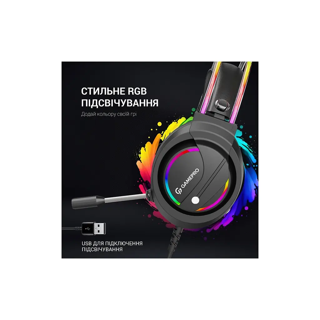 Навушники GamePro HS733 Black (HS733) - фото 10