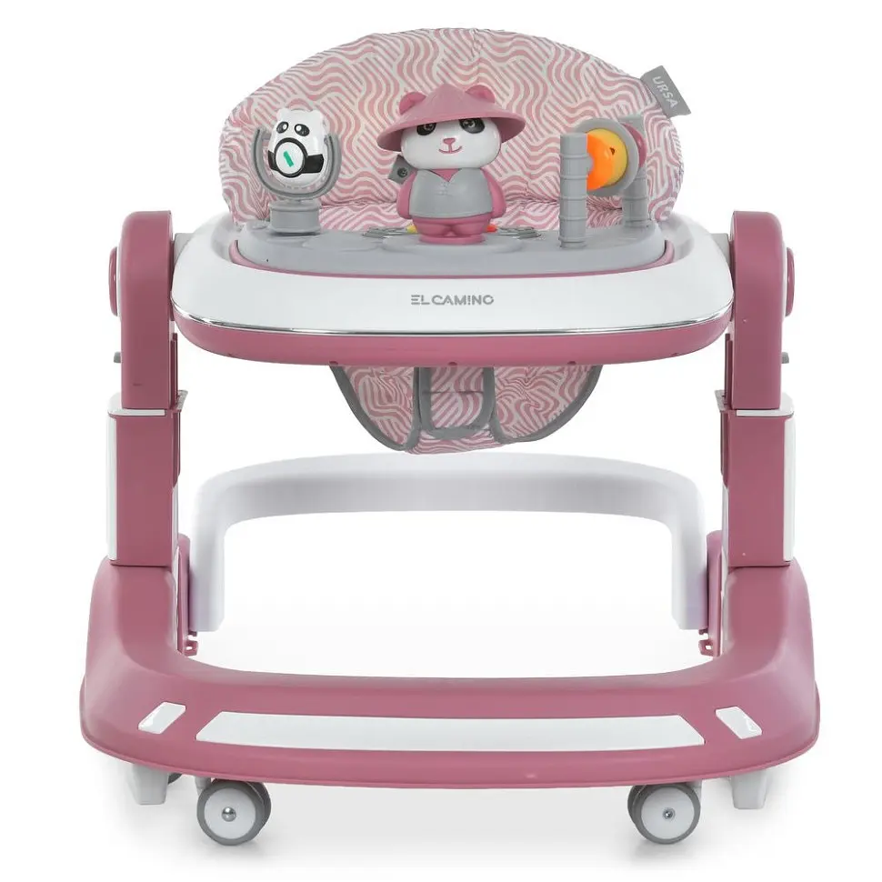 Дитячі ходунки ME 1200 URSA Pink музика світло - фото 3