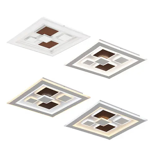 Світильник LED smart OXFORD+пульт 110W 3000-6000K IP20 коричневий квадрат Violux - фото 7