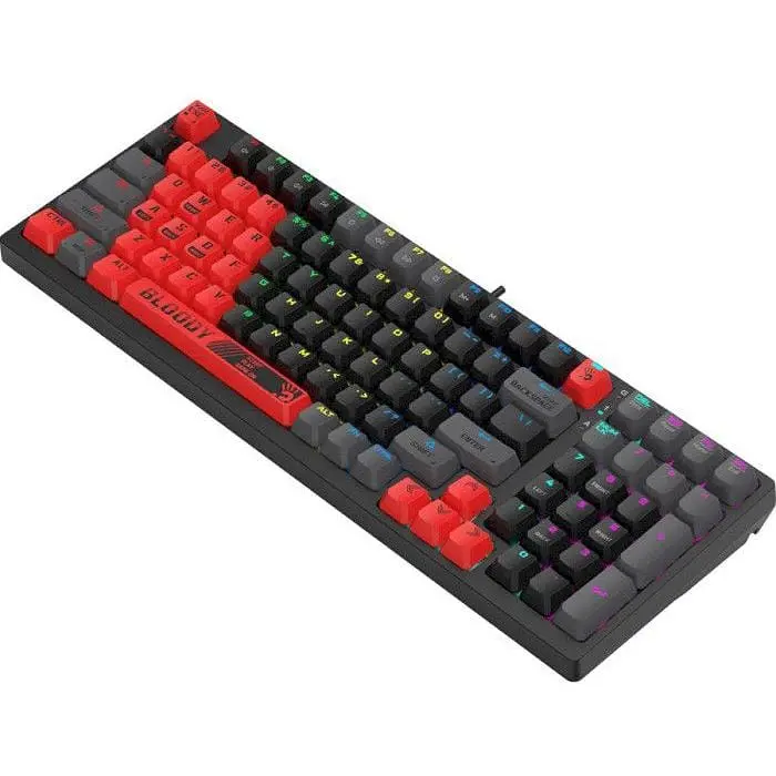 Клавиатура проводная A4Tech S98 Bloody Sports Red - фото 7