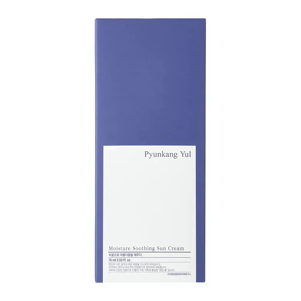 Солнцезащитный крем для лица Pyunkang Yul Moisture Soothing Sun Cream SPF50+ PA++++ 75 мл - фото 3