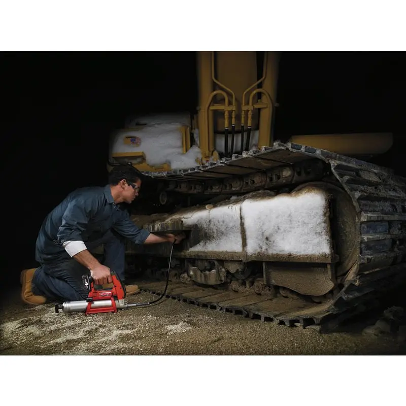 Шприц для змащування акумуляторний MILWAUKEE, M12 GG-0 (каркас, картонне пакування) - фото 8