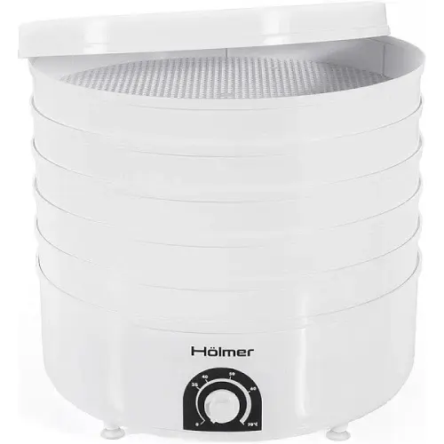 Сушарка овочів та фруктів HFD-51W White 520W Holmer teh0019854 - фото 4