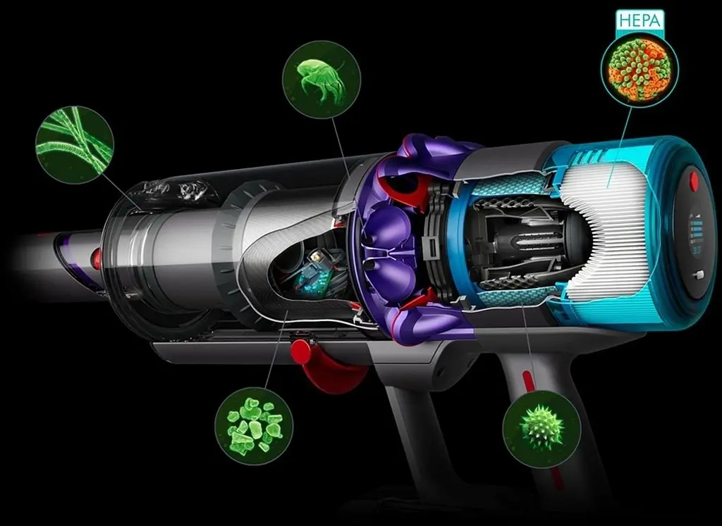 Пилосос бездротовий Dyson SV23 GEN5DT Absolute 446989-01 (ДС446989-01) - фото 5