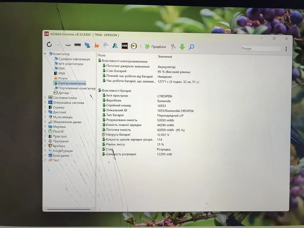 Ноутбук Lenovo IdeaPad Flex 5 15IIL05 (i7-1065G7 / 16GB / SSD 256GB / GeForce MX330 2GG / 4K 3840x2160 IPS NO Touch) б/у - фото 6