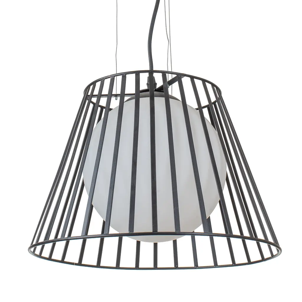 Люстра подвесная Brille для гостиной E27 60W BK (BKL-117S/1) - фото 3