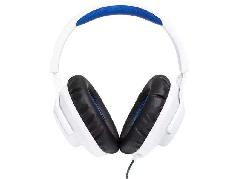 Навушники з мікрофоном JBL Quantum 100P Console White (jblQ100PWHTBLU) - фото 2