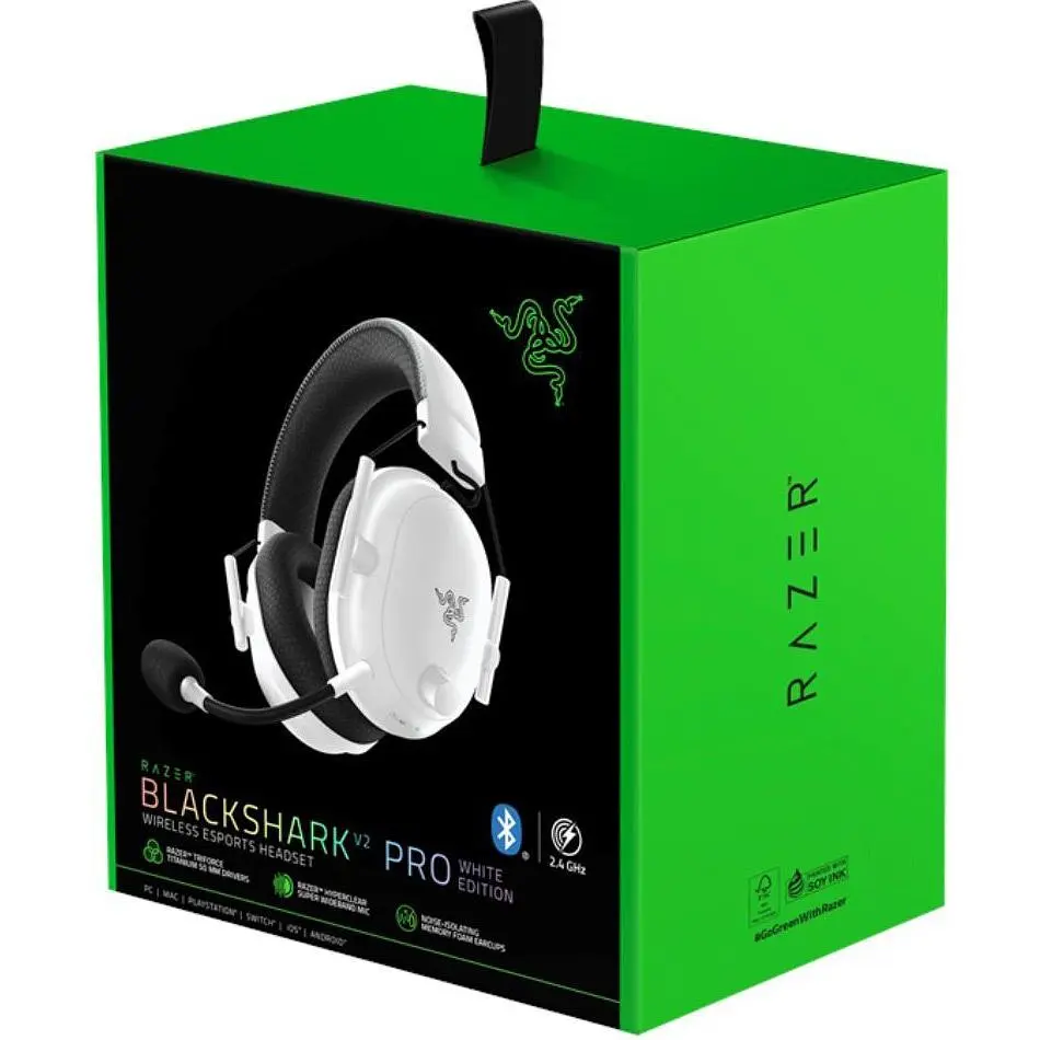 Ігрові навушники Razer Blackshark V2 PRO Wireless 2023 White (RZ04-04530200-R3M1) [113605] - фото 8