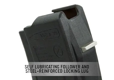 Магазин Magpul MAG-573 PMAG 30 AK / AKM GEN3 MOE 7.62x39 Black - фото 5
