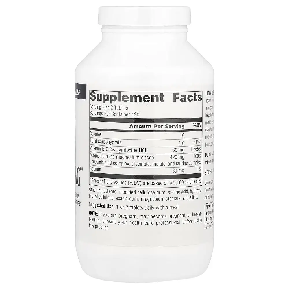 Комплекс магния Source Naturals Ultra-Mag, 240 таблеток из пяти форм - фото 2